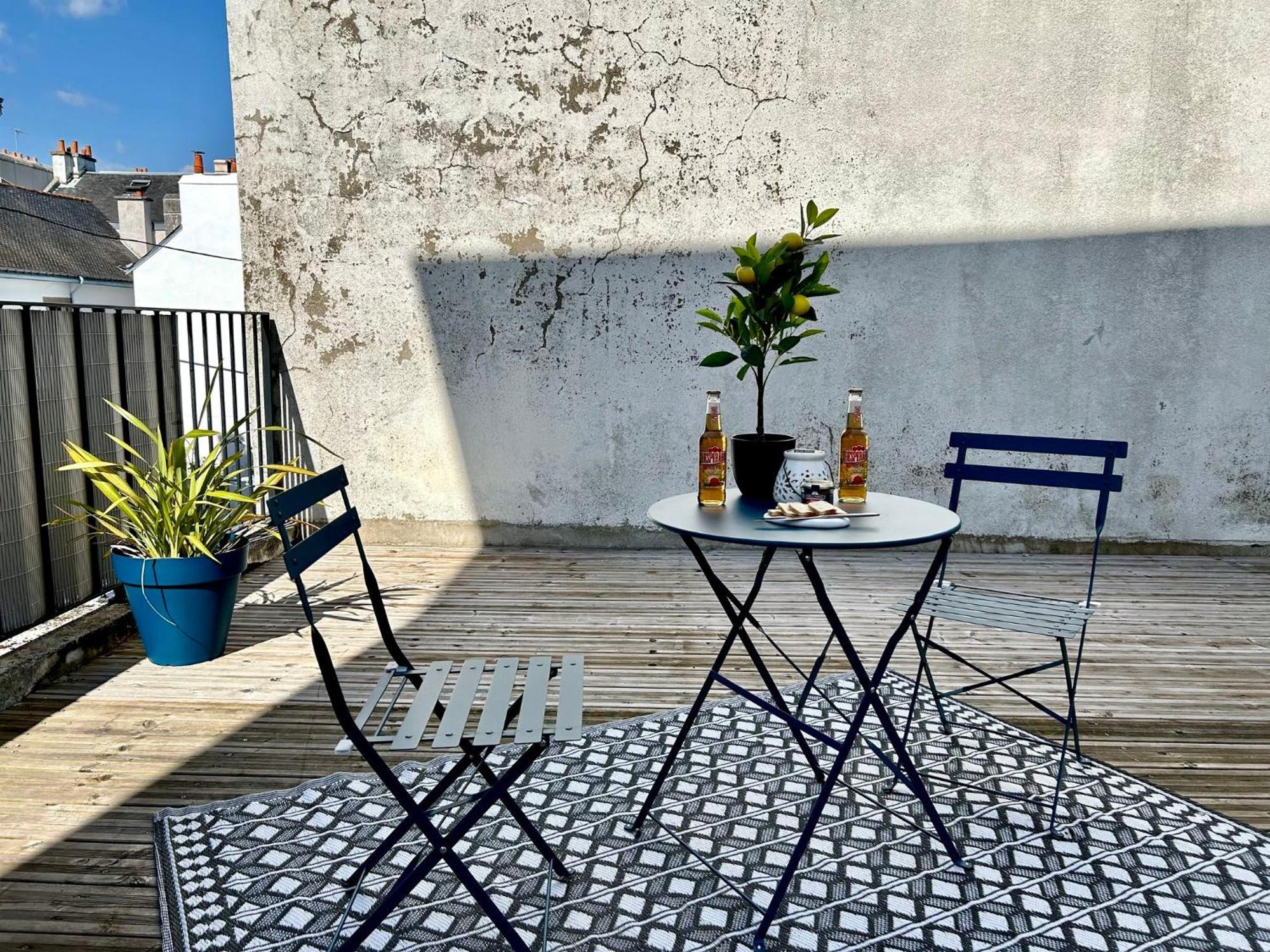 O Studio Terrasse - Centre Ville De Lorient - Gare 외부 사진
