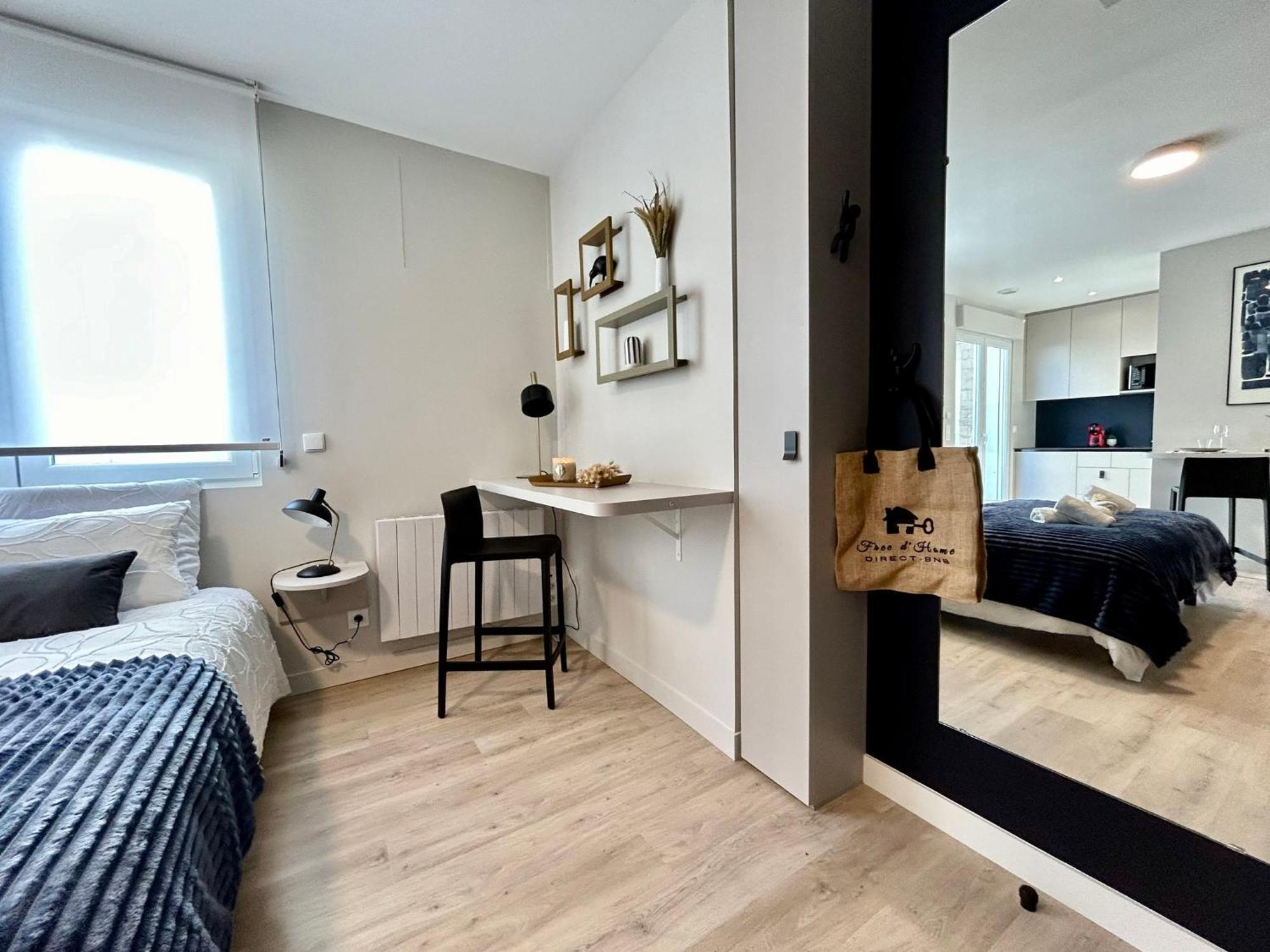O Studio Terrasse - Centre Ville De Lorient - Gare 외부 사진