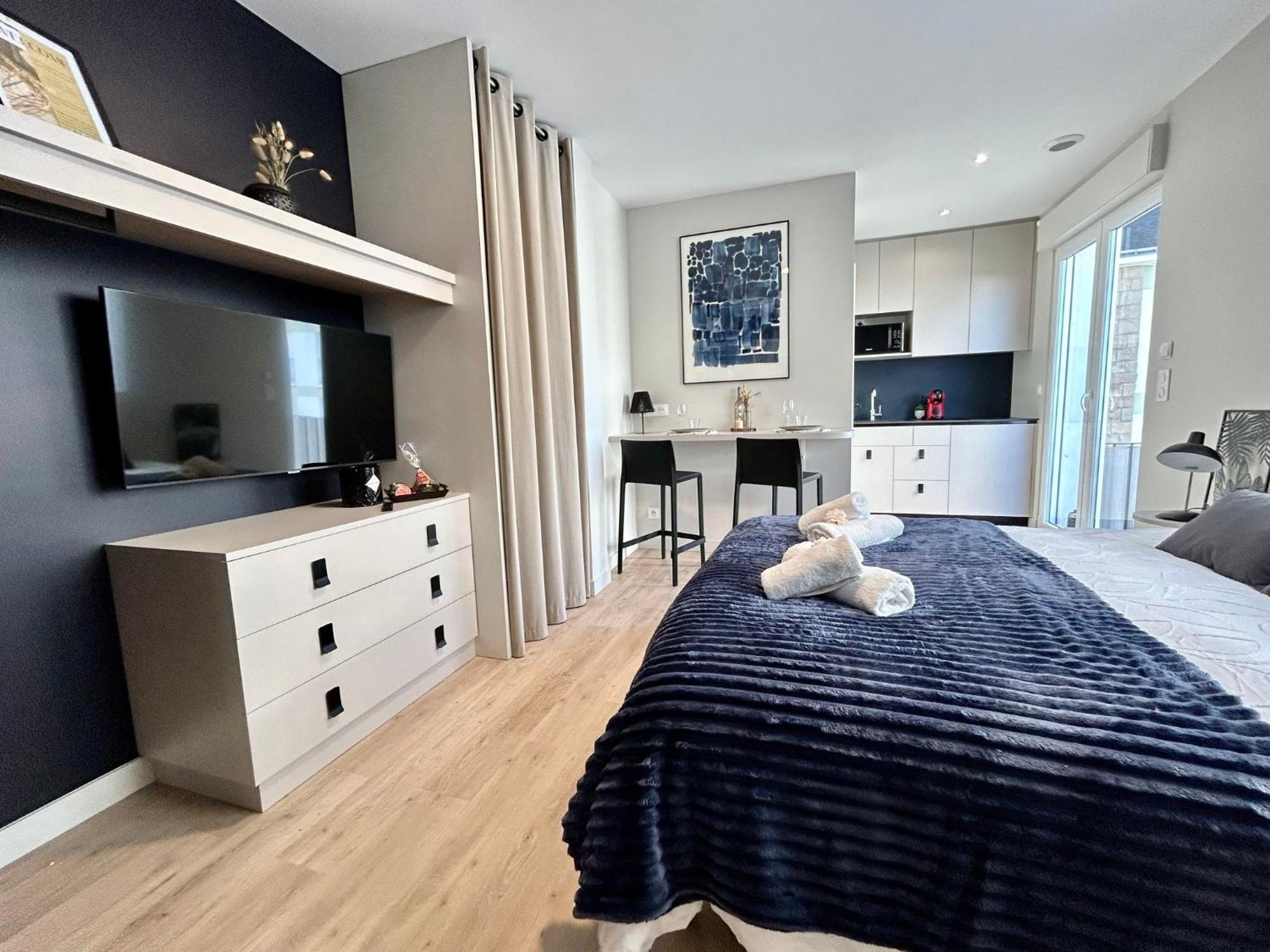 O Studio Terrasse - Centre Ville De Lorient - Gare 외부 사진